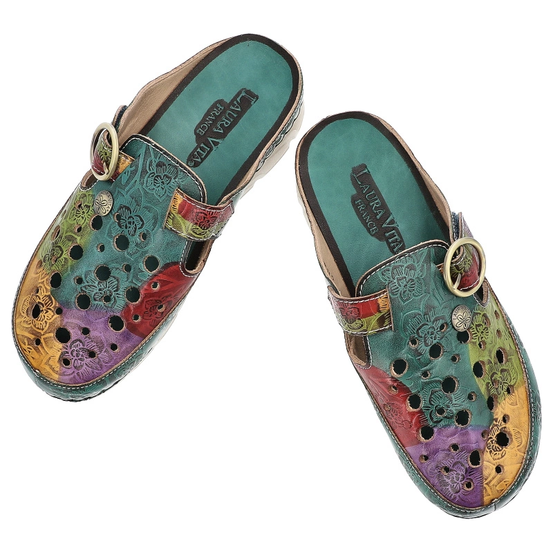 Șlapi LAURA VITA - Dorry 08 JD1819-8 Turquoise