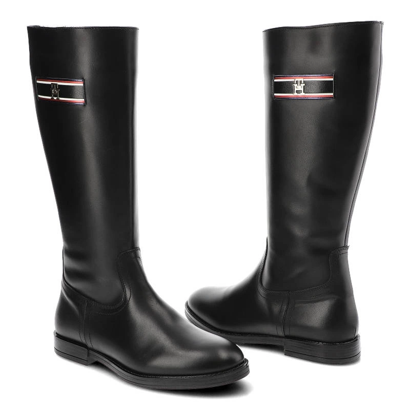 Cizme TOMMY HILFIGER - T4A6-32424-0036999-Boot Black 999